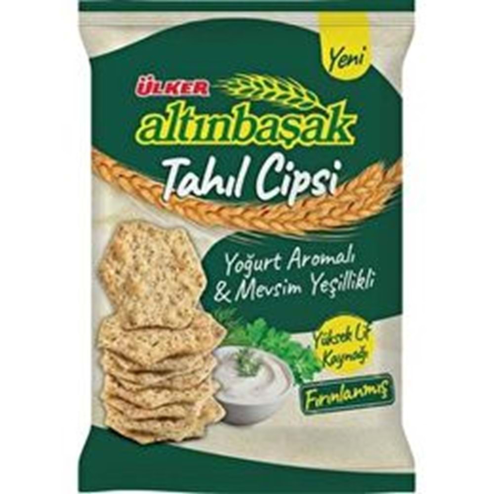 ÜLKER ALTINBAŞAK TAHIL CİPSİ YOĞURT MEV.YEŞ. 120 GR