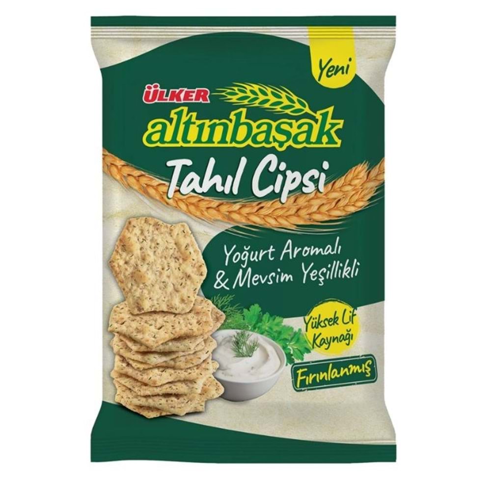 ÜLKER ALTINBAŞAK TAHIL CİPSİ YOĞURT MEV.YEŞ. 50 GR