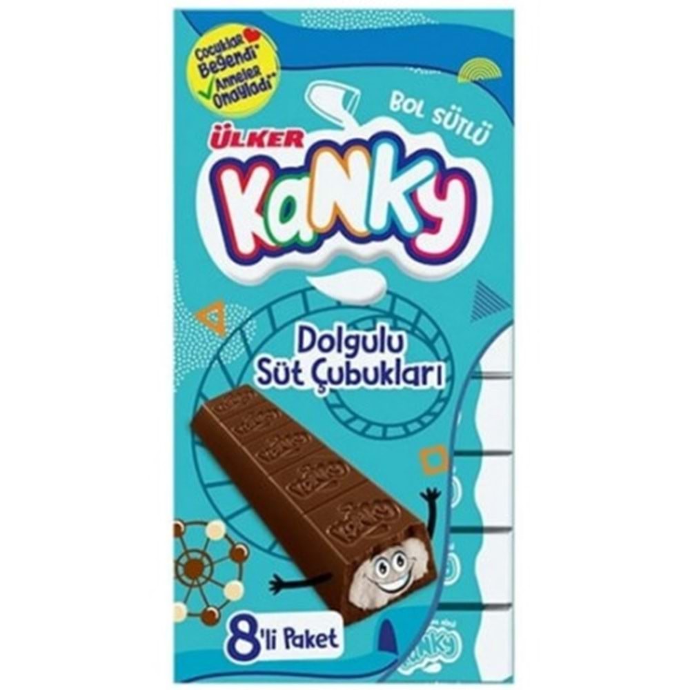 ÜLKER KANKY DOLGULI SÜT ÇUBUKLARI 96 GR