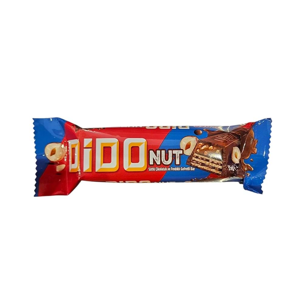 ÜLKER DİDO NUT FINDIKLI GOFRET 35 GR