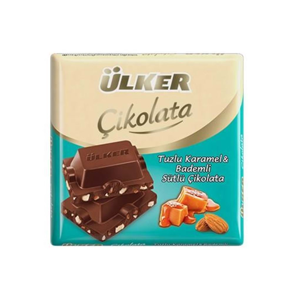 ÜLKER KARE BADEMLİ SÜTLÜ 60 GR