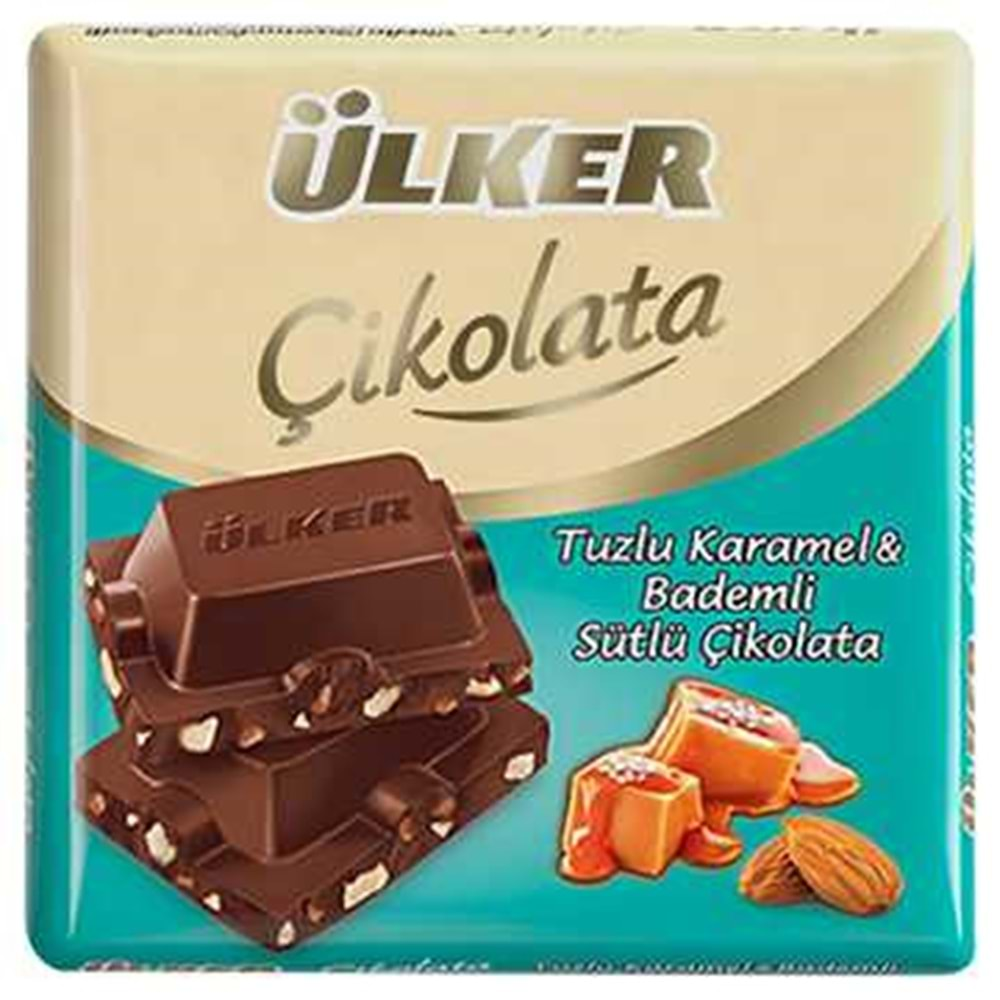 ÜLKER KARE TUZLU ÇİKOLATA 60 GR