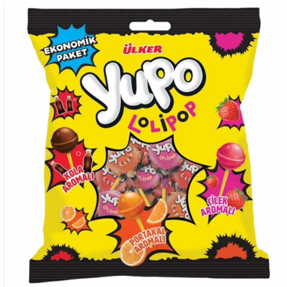 ÜLKER YUPO LOLİPOP 10 LU