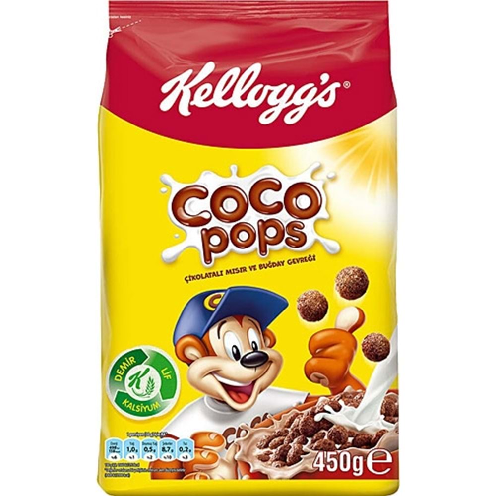 ÜLKER K-COCO POPS 450GR.
