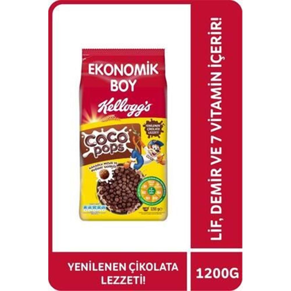 ÜLKER K-COCO POPS 1200 GR