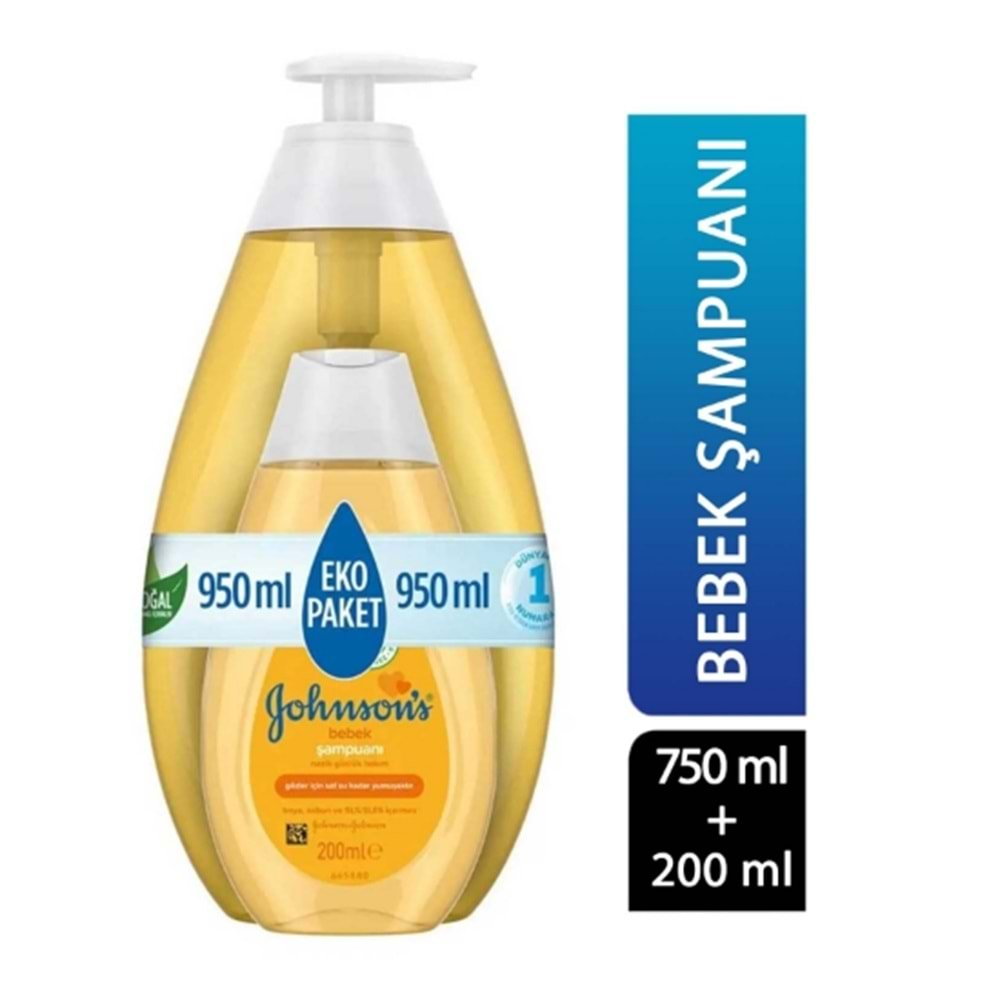 J.BABY ŞAMPUAN 750 ML + 200MLşampuan hediyeli