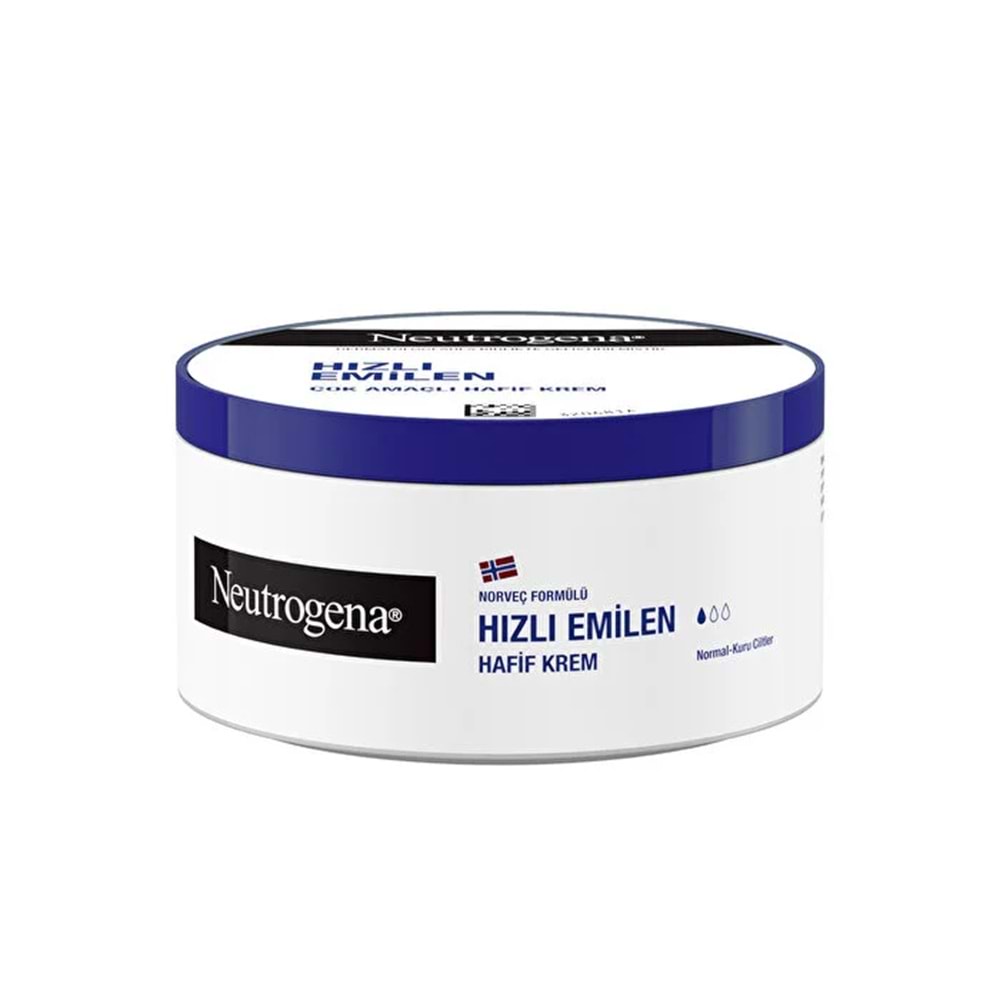 NEUTROGENA 300ML KREM HIZLI EMİLEN KURU CİLTLER.