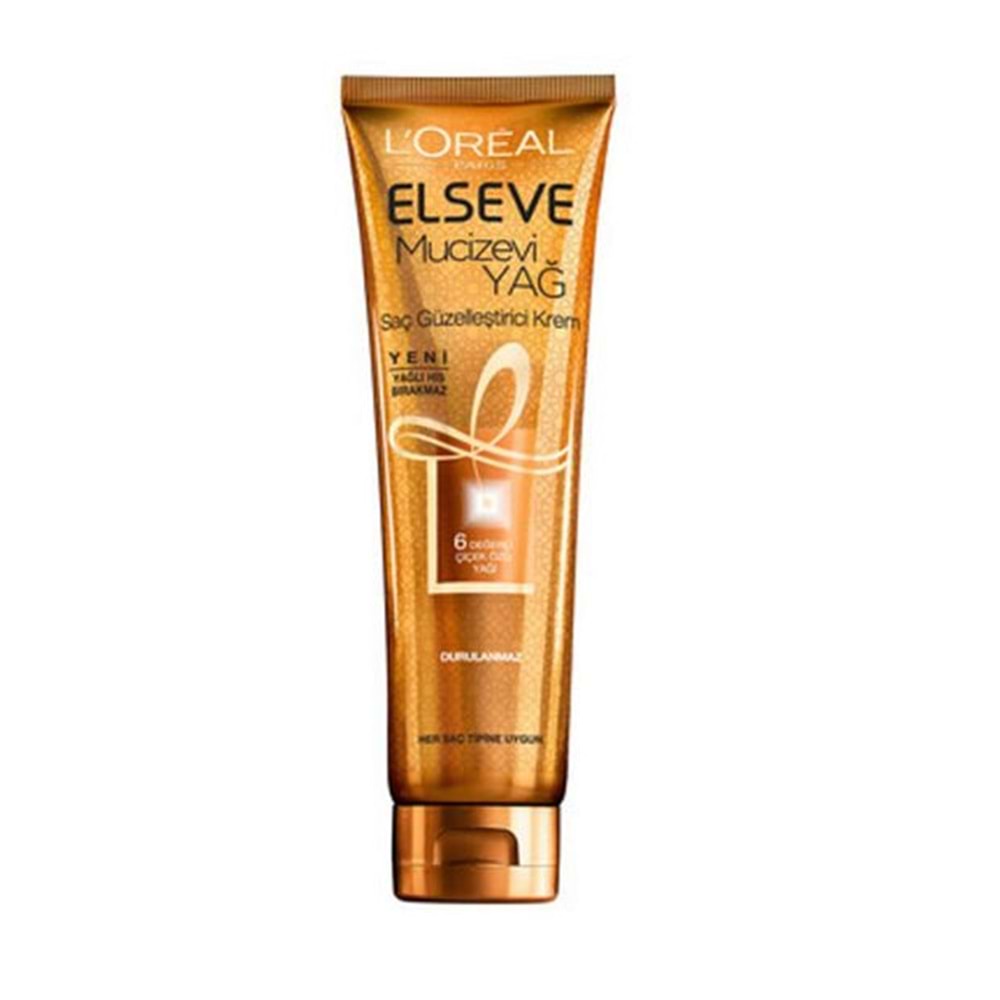 Elseve Kuru Ve Sert Saçlar Için Mucizevi Yağ 150 ml