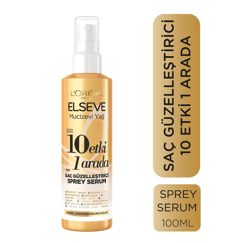 Elseve 10 Etki 1 Arada Saç Güzelleştirici Sprey Serum 150 ml