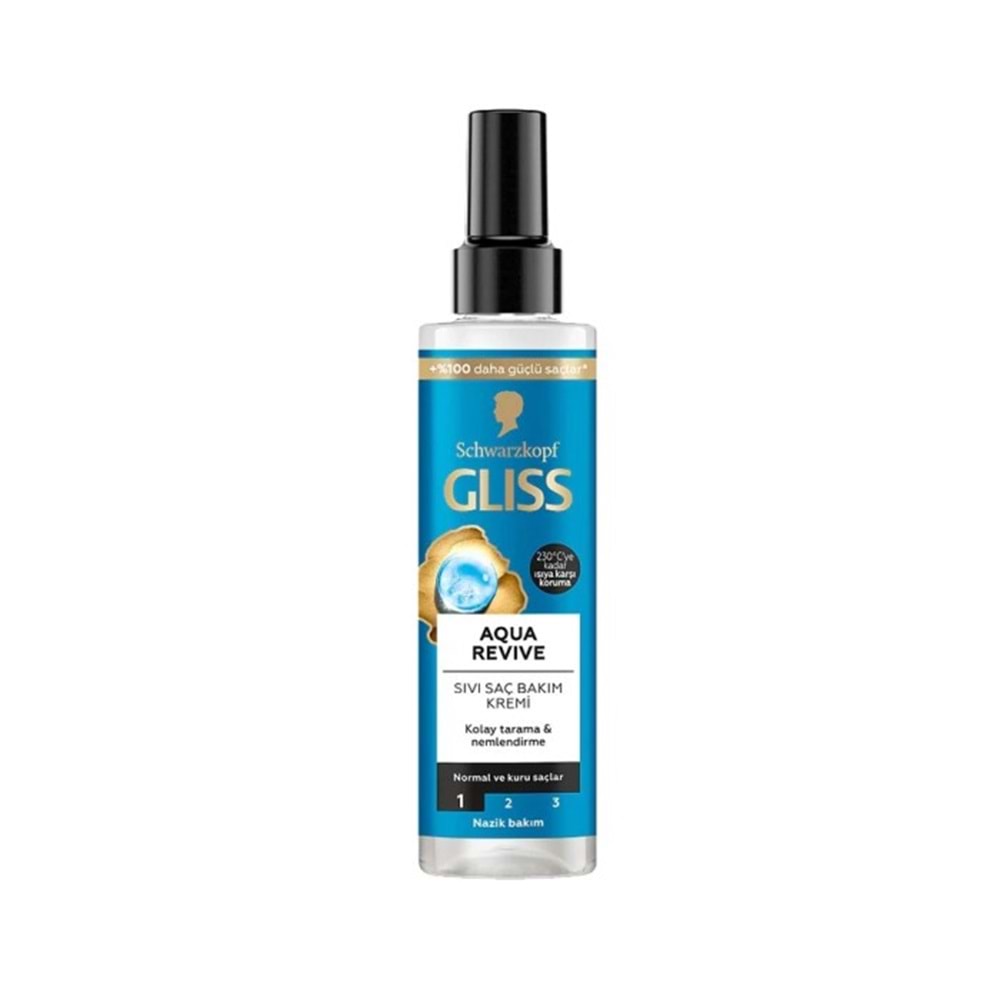 GLISS SAÇ KREMİ SIVI AQUA REVİVE 200 ml