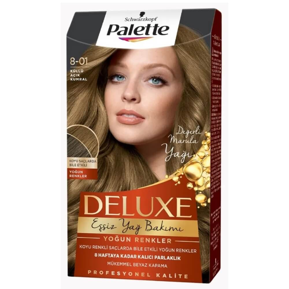 PALETTE DELUX 8-01 KÜLLÜ AÇIK KUMRAL