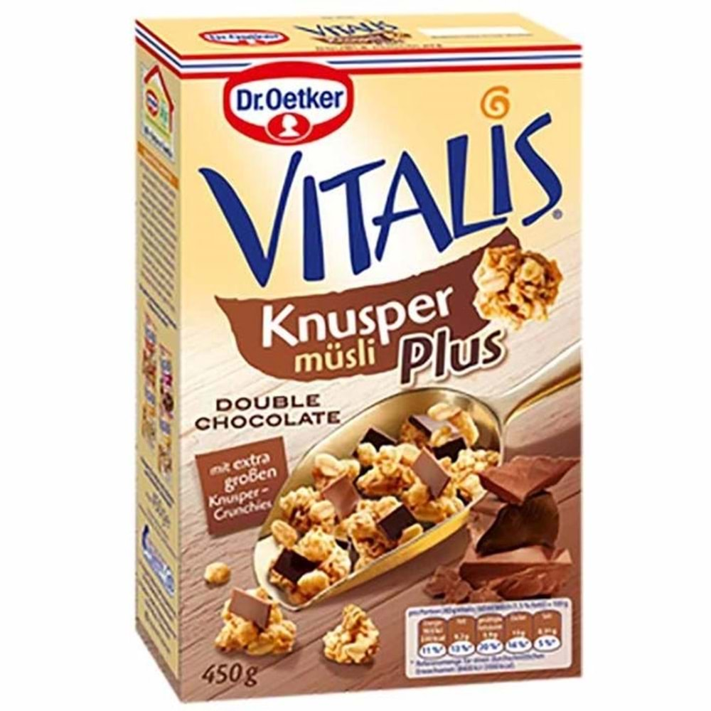 DR.OETKET VİTALİS ÇİKOLATALI 450 GR