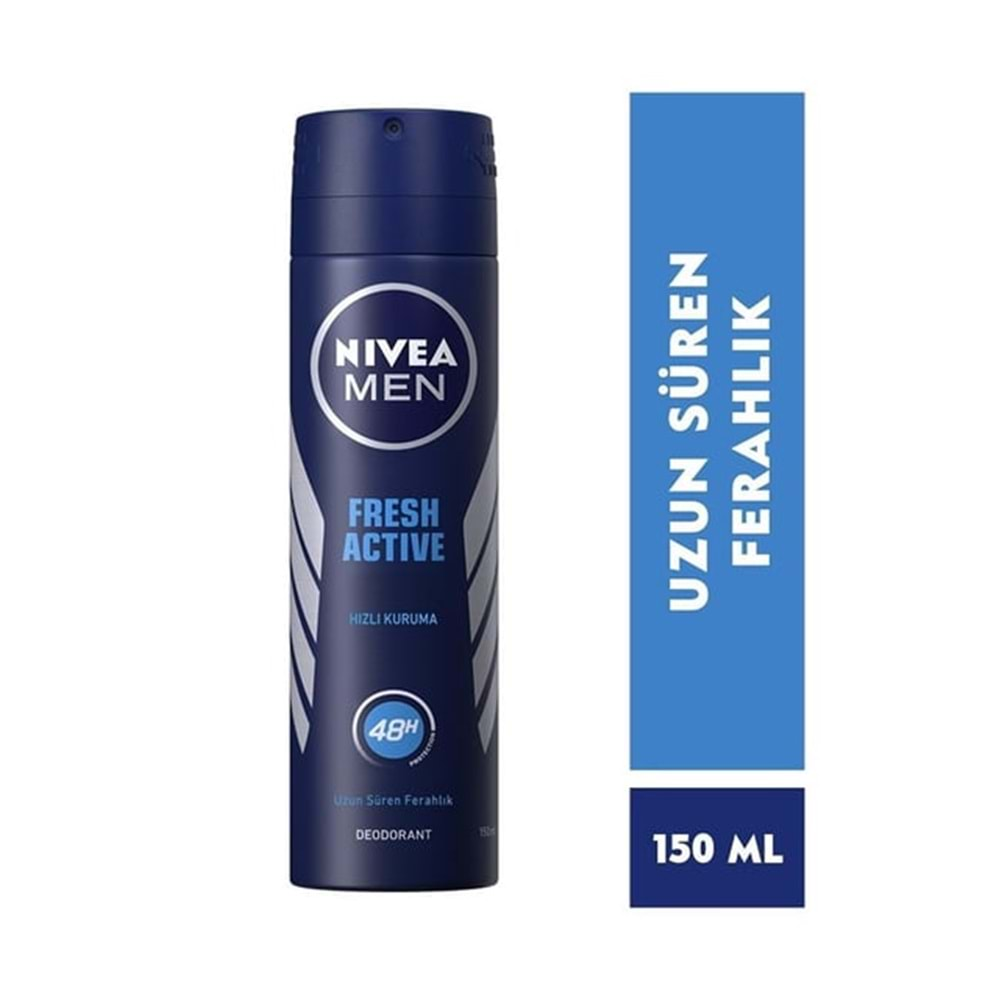 NIVEA DEODORANT SPREY FRESH 150ML ERK