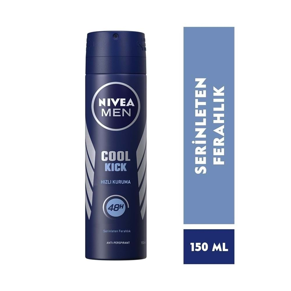 NIVEA DEODORANT SPREY COOL KICK 150ML ERK