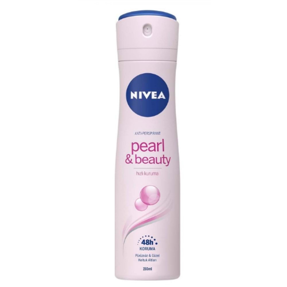 NIVEA DEODORANT SPREY PEARL BEAUTY 150ML KDN
