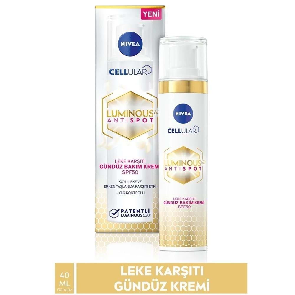 Nivea Luminous630 Leke Karşıtı Gündüz Bakım Kremi 40ml