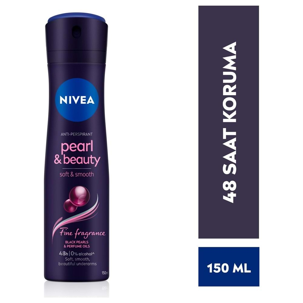 NIVEA DEODORANT SPREY PEARL & BEAUTY 150ML