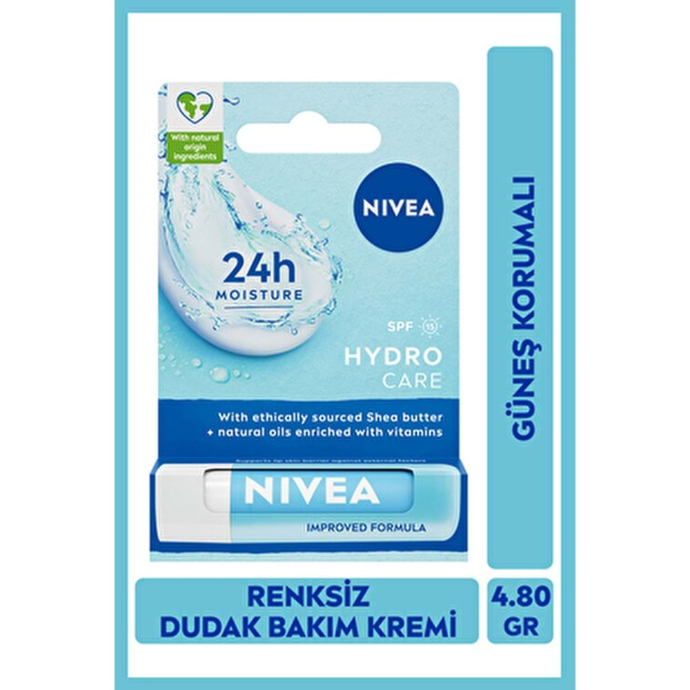 NIVEA LİP HYDRO CARE&MOISTURE 4,8G