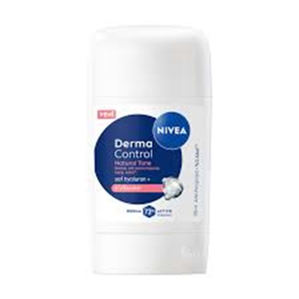 NIVEA DEODORANT STK Derma Control Naturel Tone Kadın 50ml