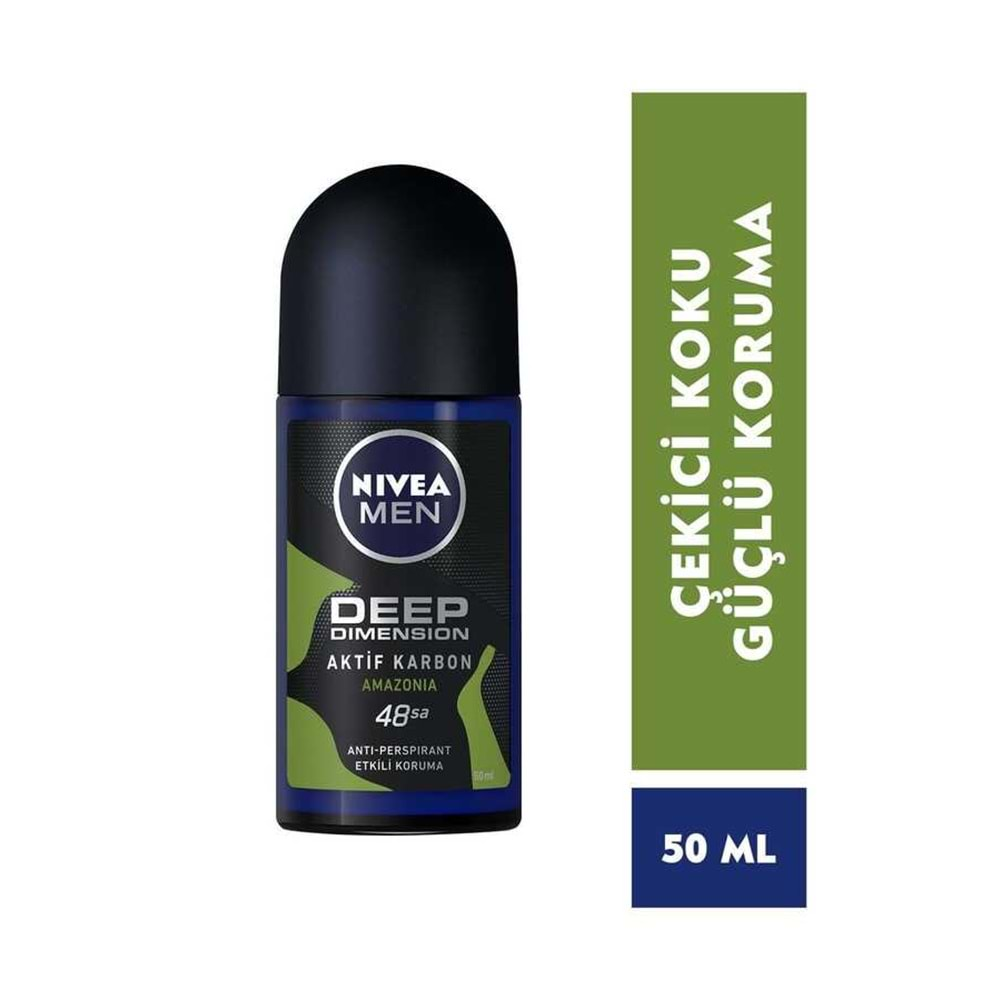 NIVEA DEODORANT ROLL-ON DEEP AMZ ERK 50ML