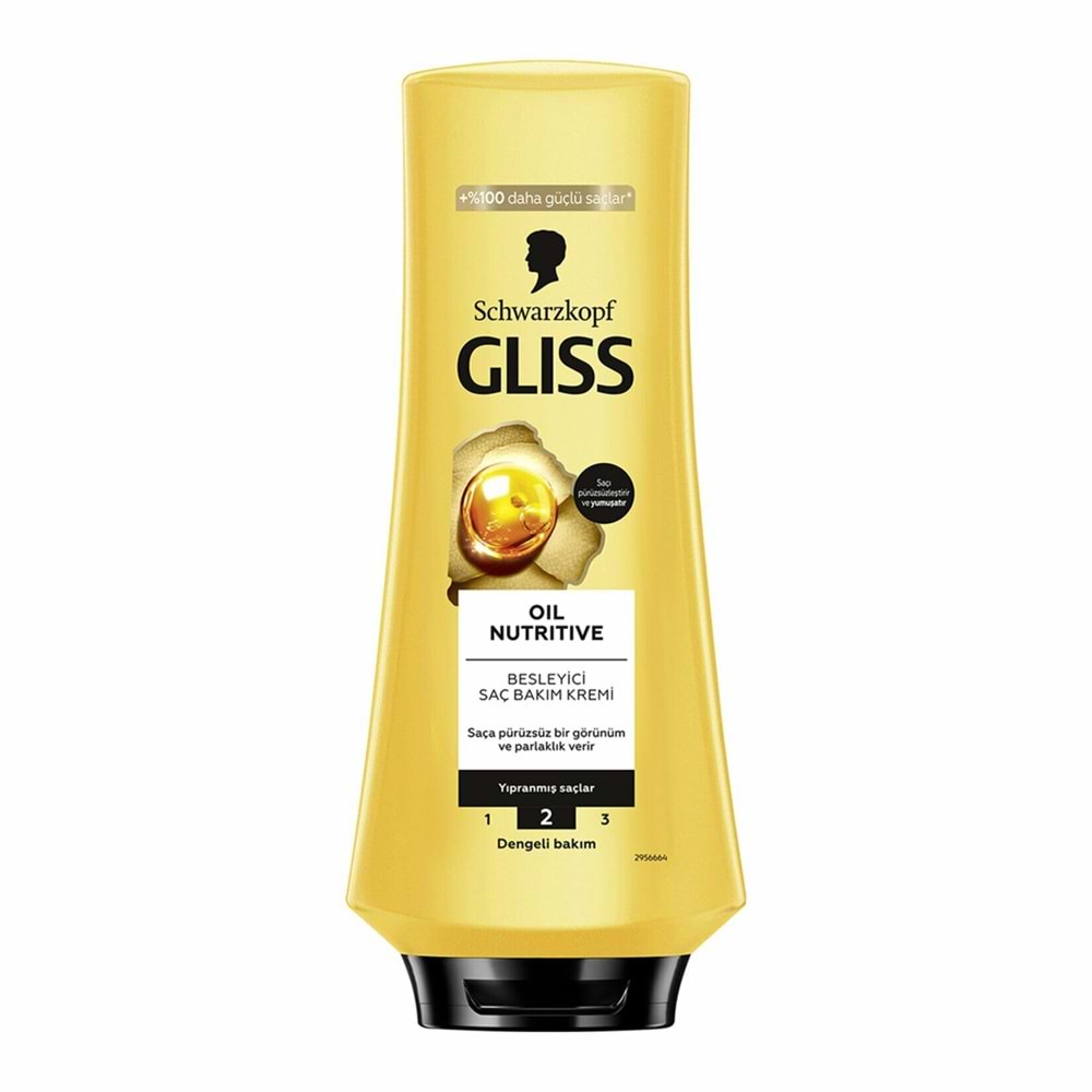 GLISS 360ML SAÇ KREMİ OİL NUTRITIVE 360 ML
