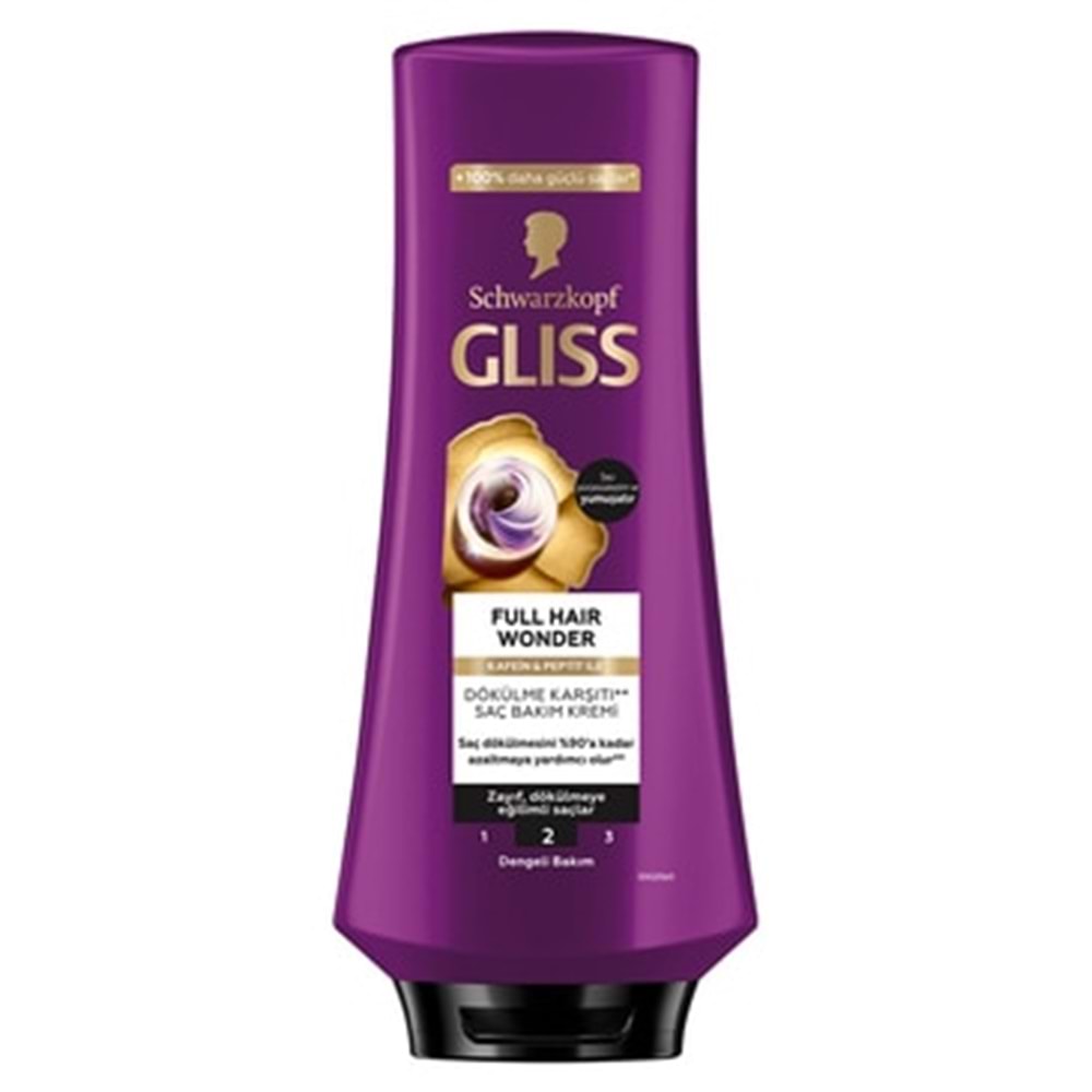 GLISS 360ML SAÇ KREMİ full hair wonder