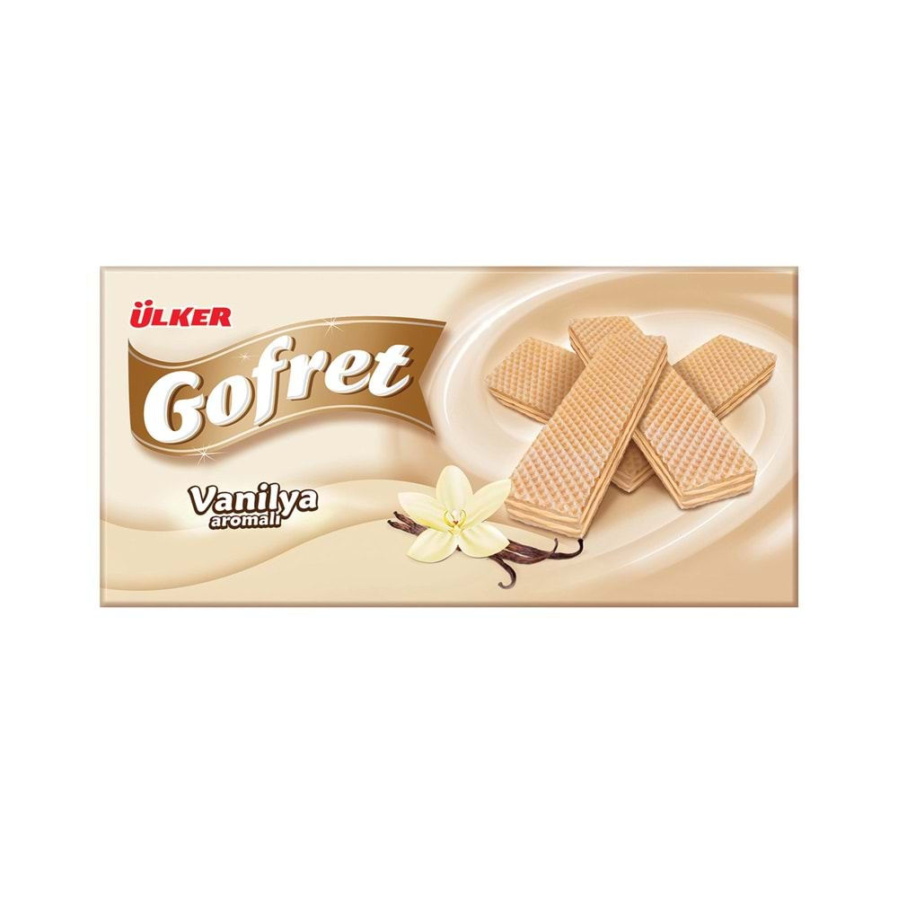 ÜLKER GOFRET VANİLYALI 220 GR