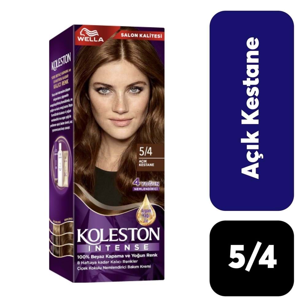 Koleston Intense 5/4 Açık Kestane *24