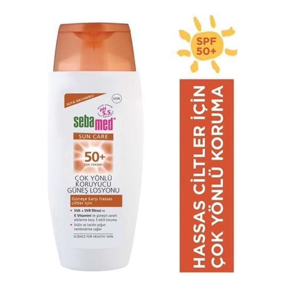 SEBAMED SUN 50+ GÜNEŞ LOSYONU 150 ML