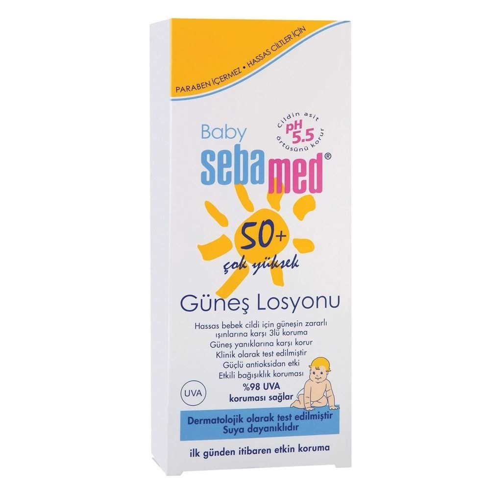 SEBAMED SUN BABY GÜNEŞ LOSYONU 50+ 150 ML