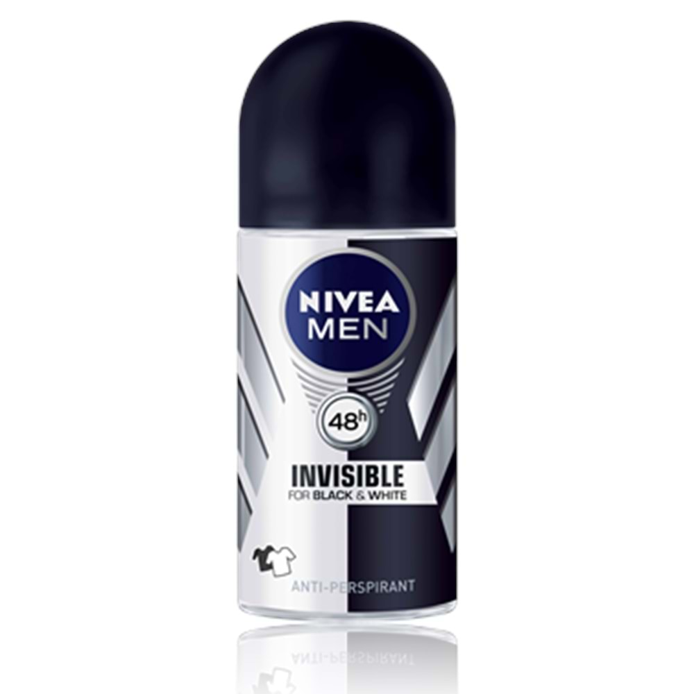 NIVEA DEODORANT ROLL-ON INV B&W POWER 50ML ERK