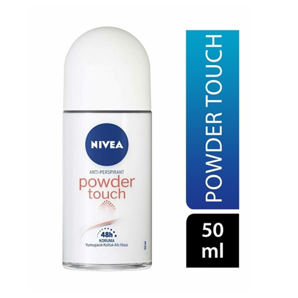 NIVEA DEODORANT ROLL-ON POWDER TOUCH 50ML KDN