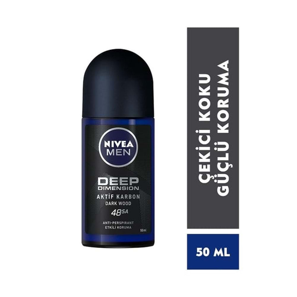 NIVEA DEODORANT ROLL-ON DEEP ERK 50ML