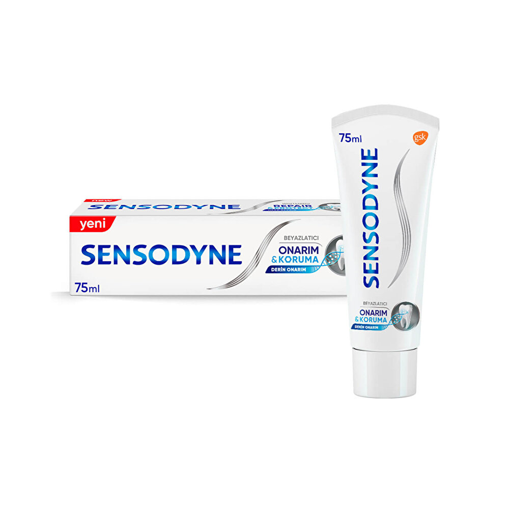 SENSODYNE 75 ML ONARIM VE KORUMA BEYAZLATICI.