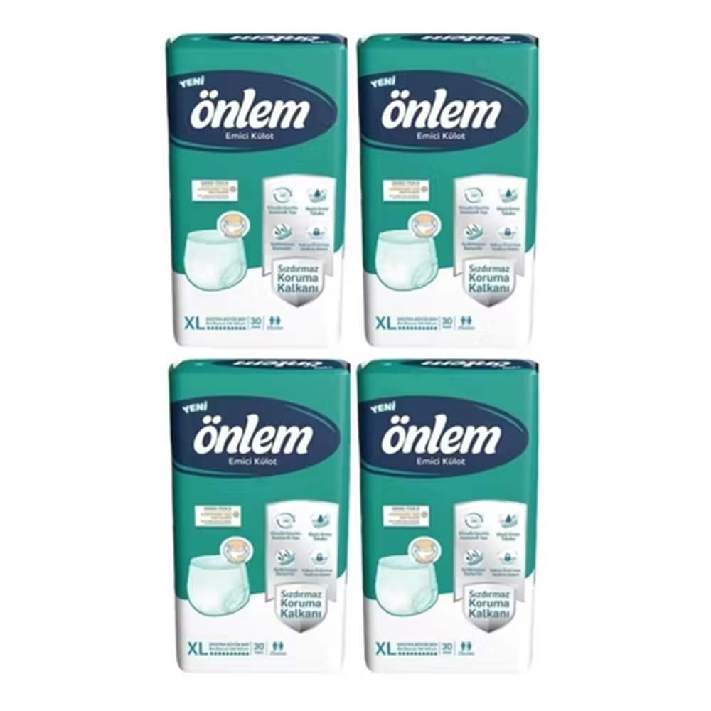 Önlem Emici Külot XL 120 Adet Hasta Bezi