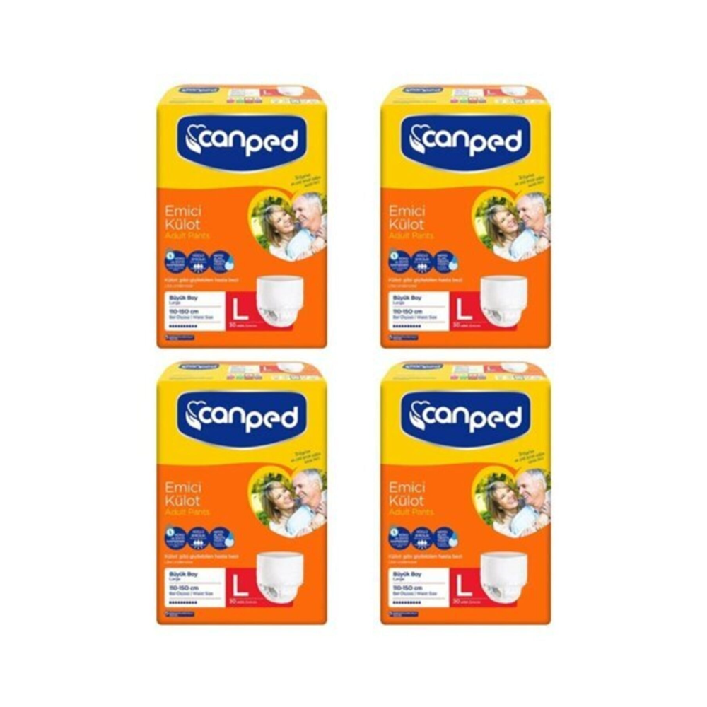 Canped 120 Adet L Emici Külot