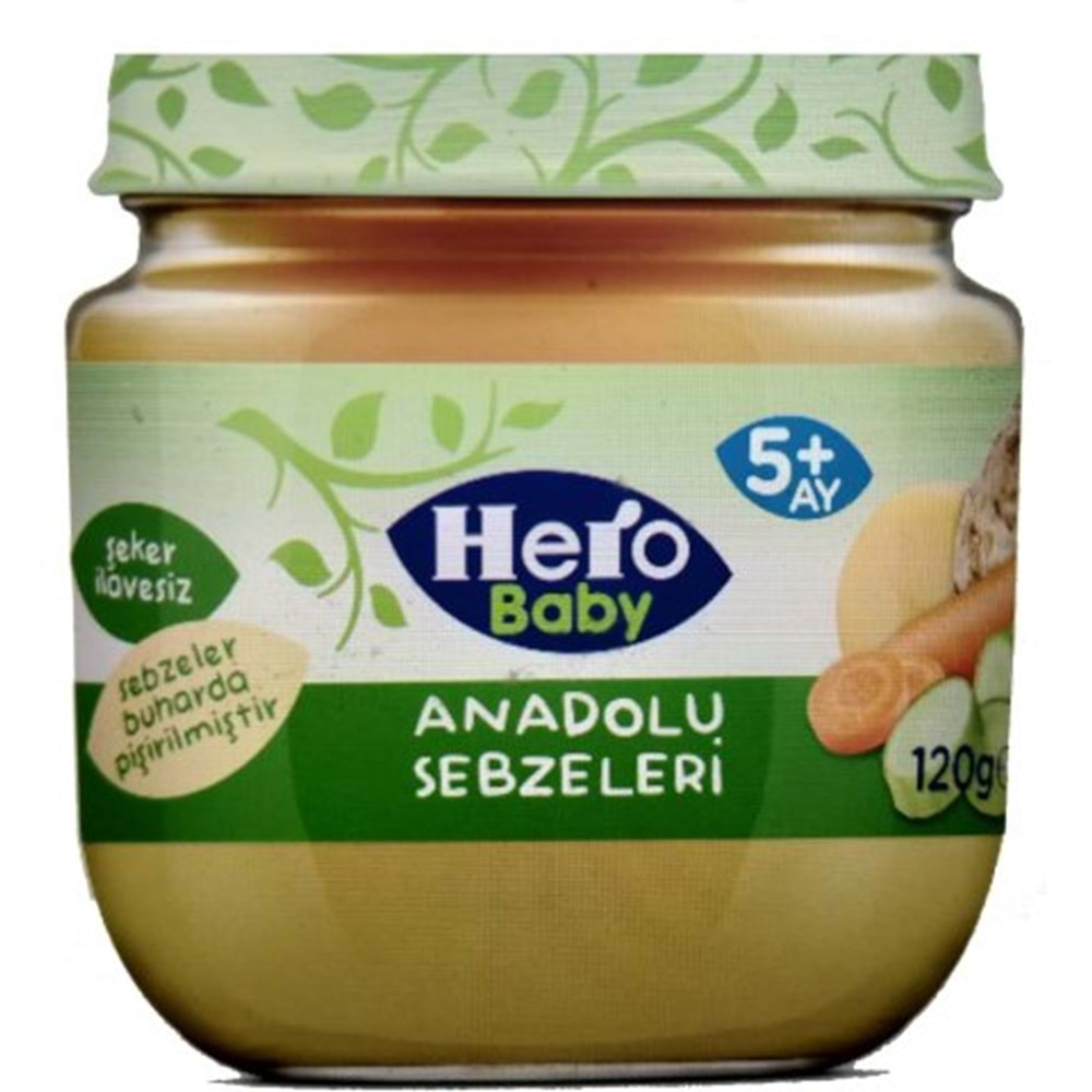 HERO BABY KVZ. ANADOLU SEBZE 125 GR