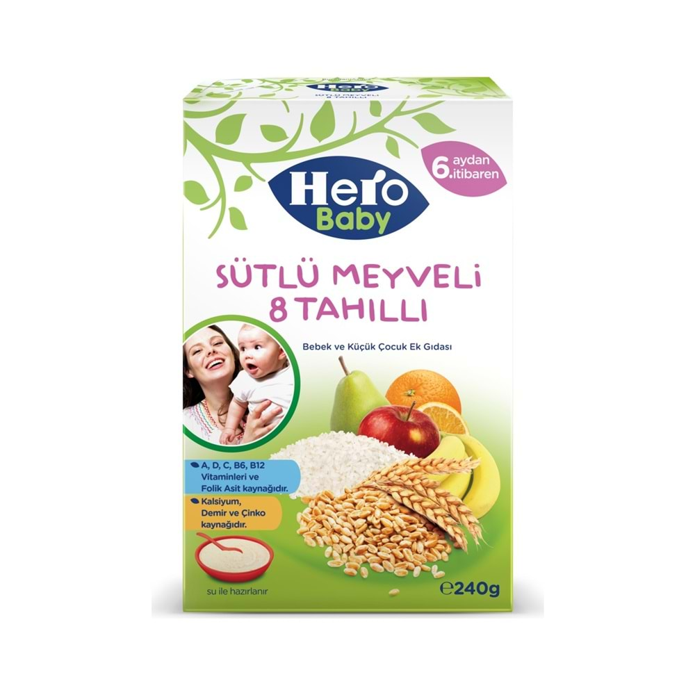 H.B.SÜTLÜ 8 TAH.MEYVELİ 200 GR