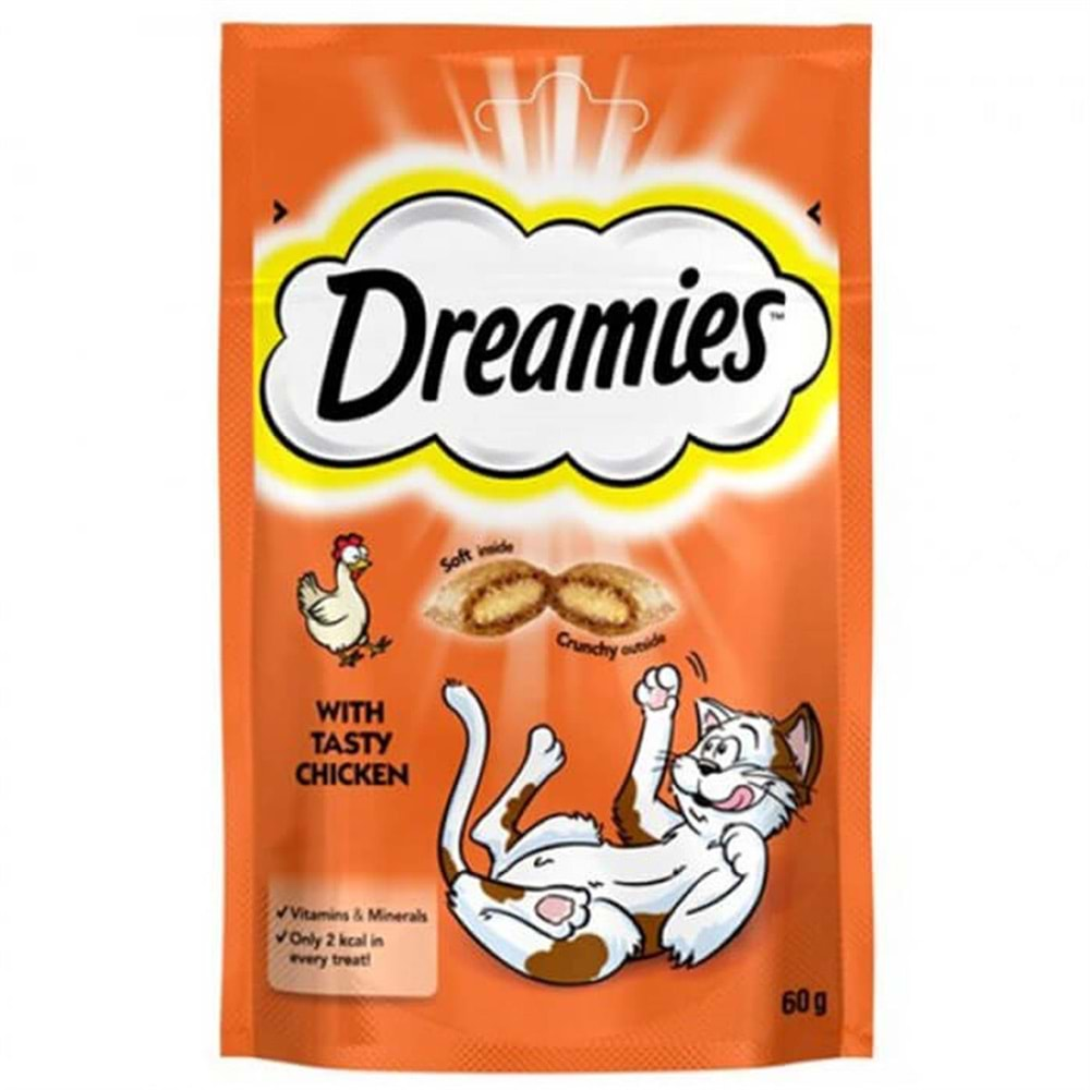 DREAMİES 60GR KEDİ ÖDÜL MAMASI TAVUKLU