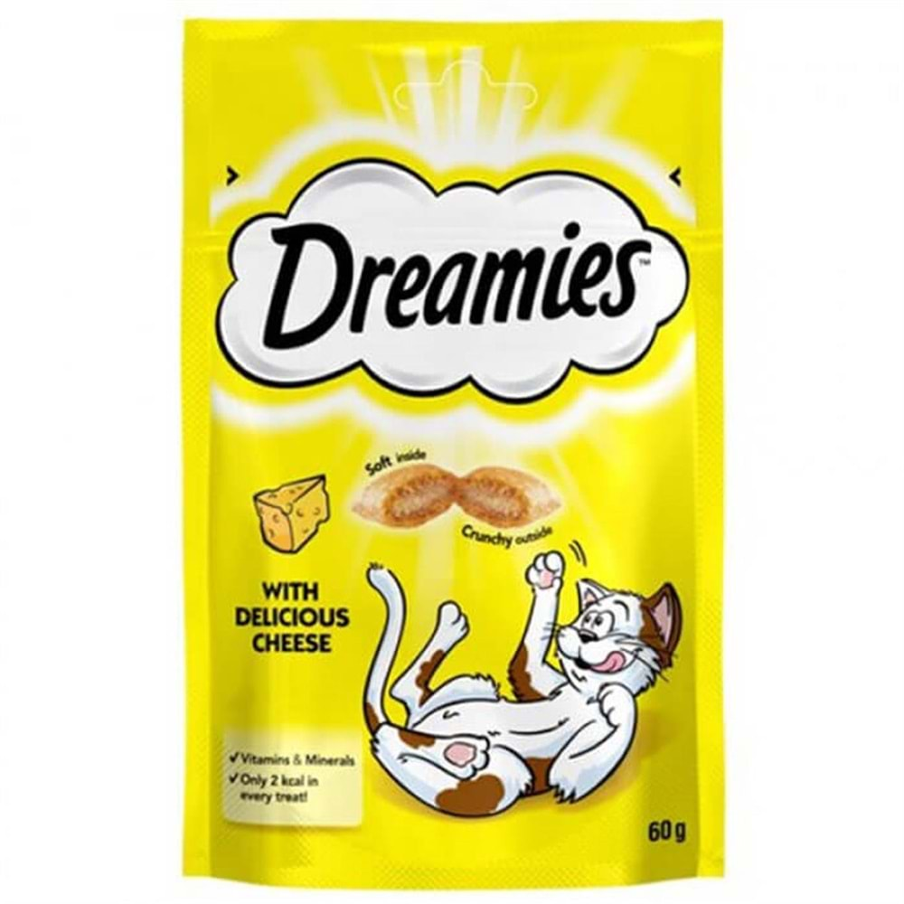 DREAMİES 60GR KEDİ ÖDÜL MAMASI PEYNİRLİ