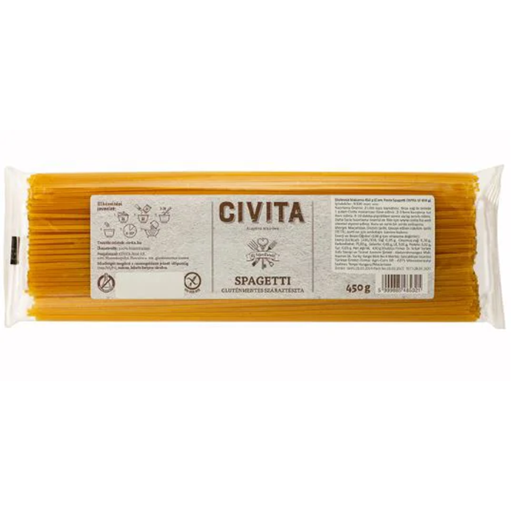 Civita Spagetti Glutensiz Makarna 450 Gr