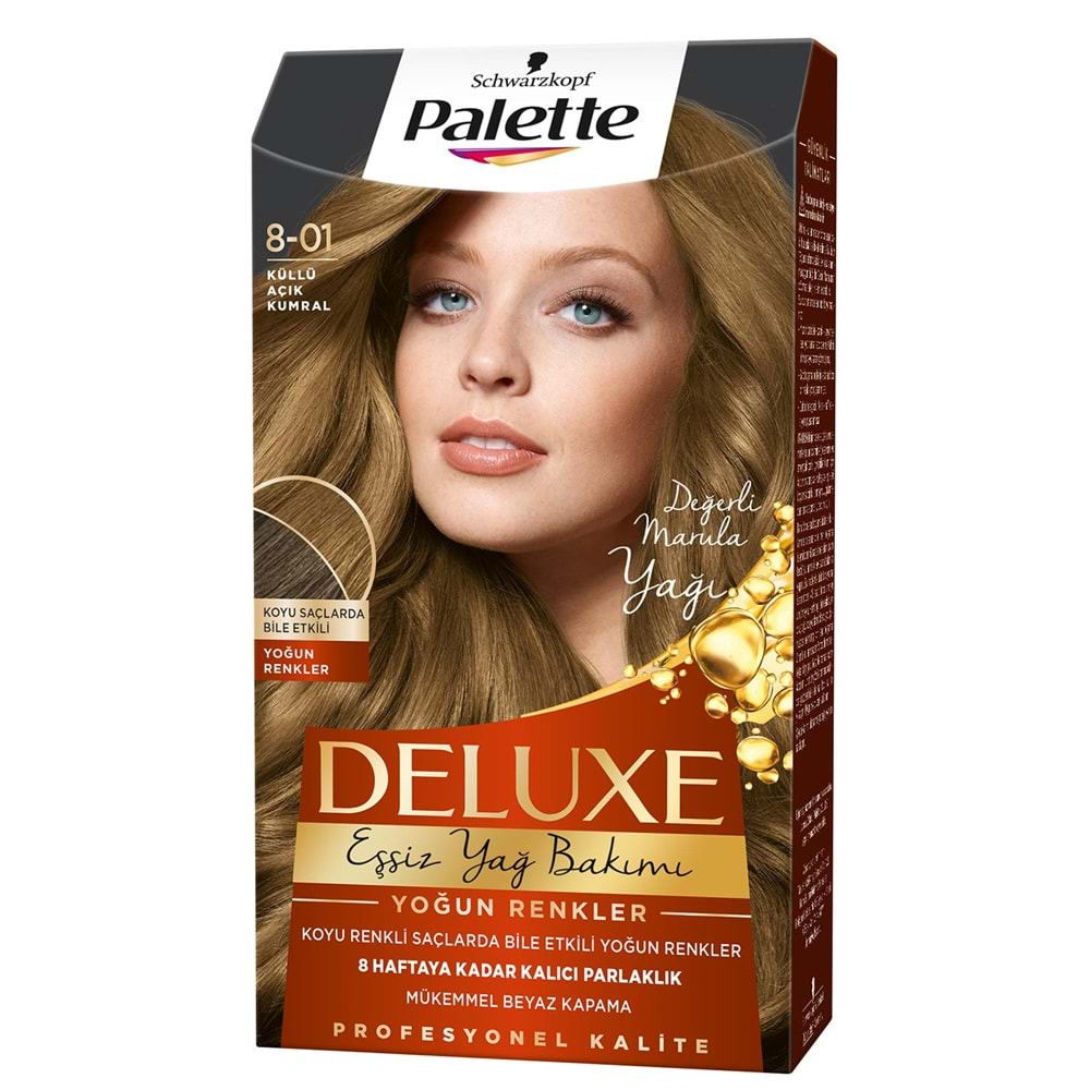 PALETTE DELUX 8-01 KÜLLÜ AÇIK KUMRAL 2020