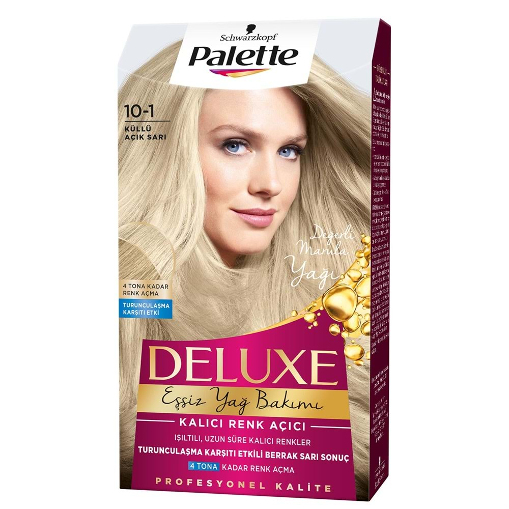 PALETTE DELUX 10-1 KÜLLÜ açık sarı 2020