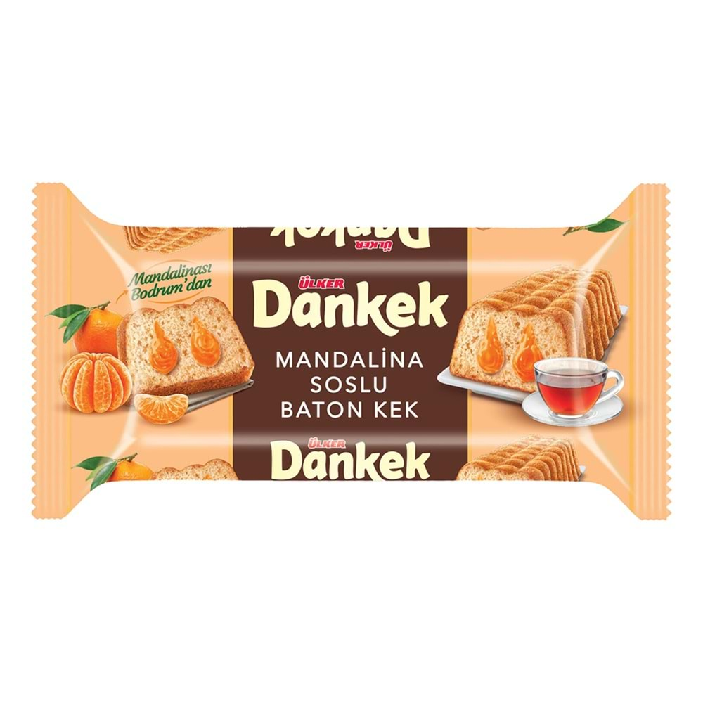 ÜLKER DANKEK MANDALİNA SOSLU BATON KEK 220 GR