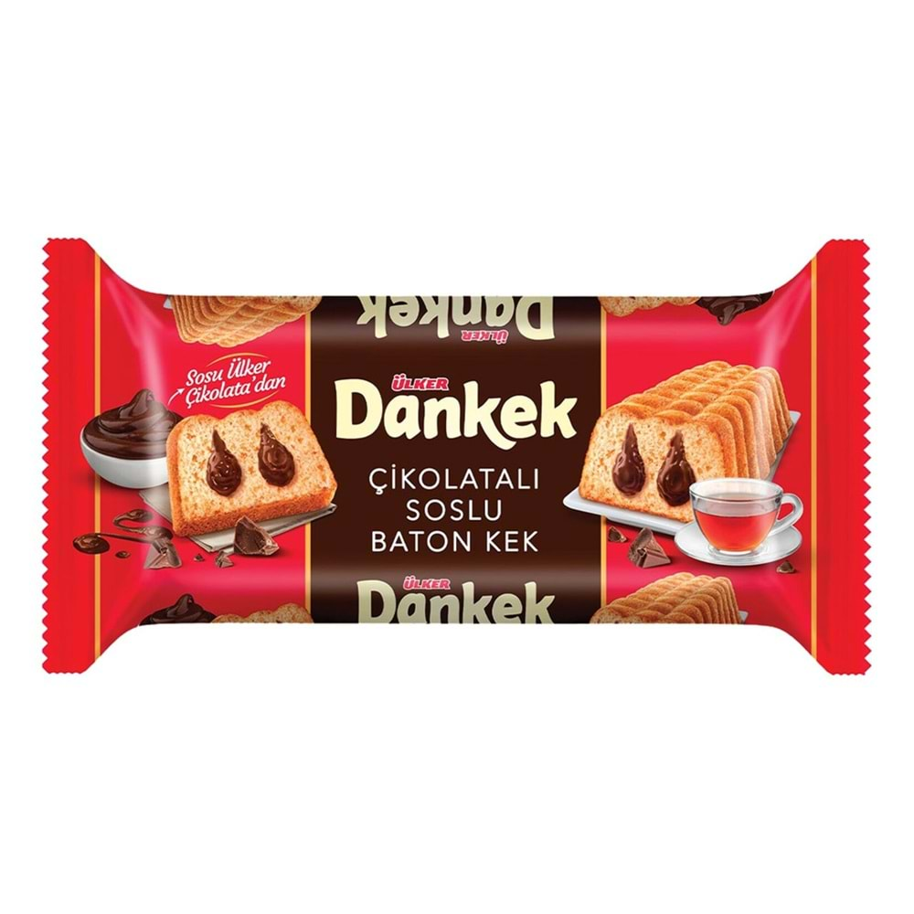 ÜLKER DANKEK ÇİKOLATA SOSLU BATON KEK 220 GR