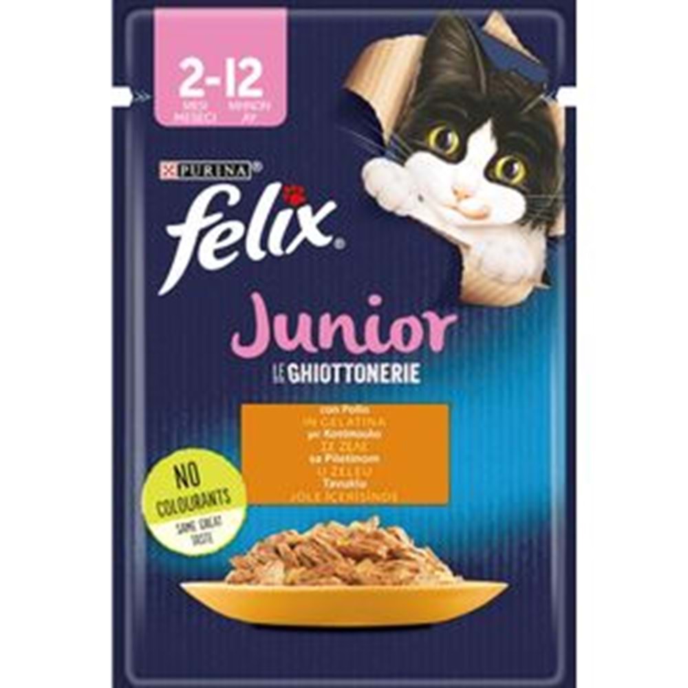 FELIX JUNIOR AGAIL GiJ SIĞIR ETLİ YAVRU 26x85g TR