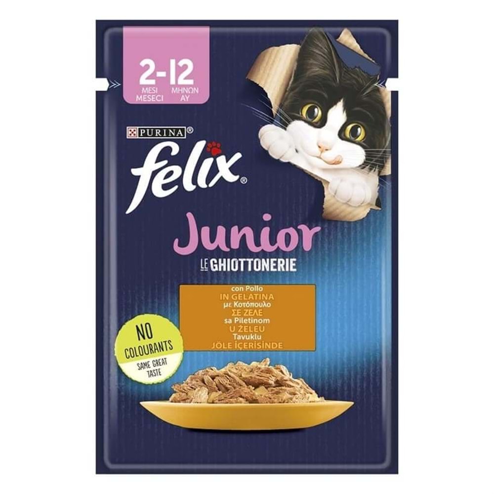 FELIX JUNIOR AGAIL GiJ TAVUK ETLİ YAVRU 26x85g TR