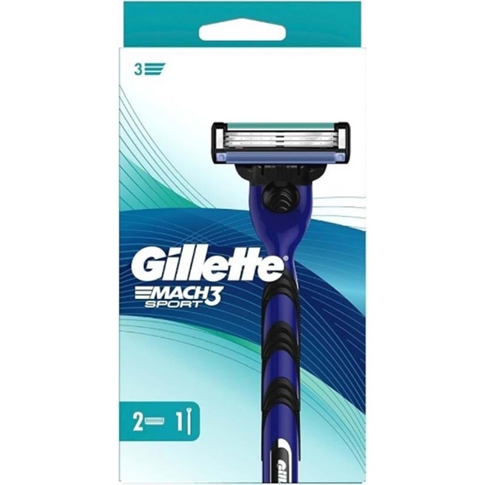 GİLLETTE MACH3 MAKİNA SPORT 2 UP