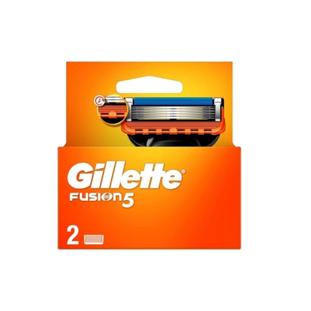 Gillette Fusion Yedek Tıraş Bıçağı 2 Lİ