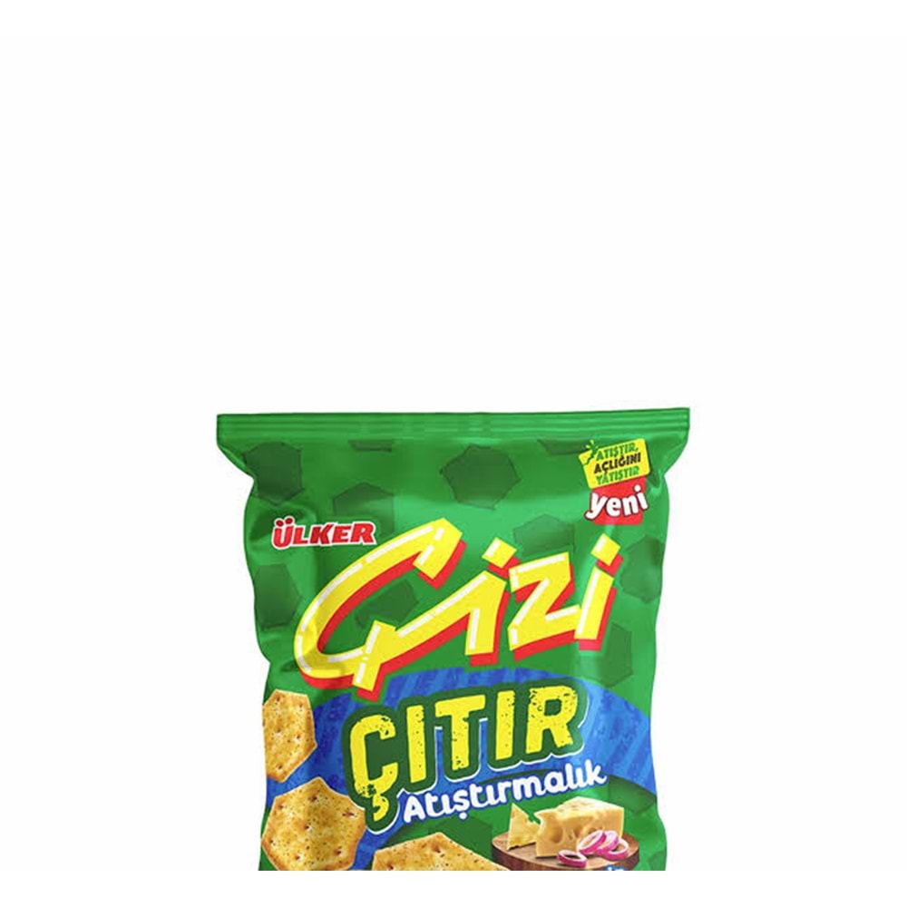 ÜLKER ÇİZİ ÇITIR PEYNİR BİFTEK 40 GR